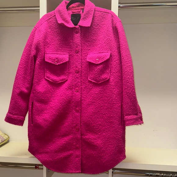 RD Style by Anthropologie Boucle Shirt Jacket - Picture 1 of 2